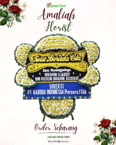 Papan Bunga Duka di Gebangkerep